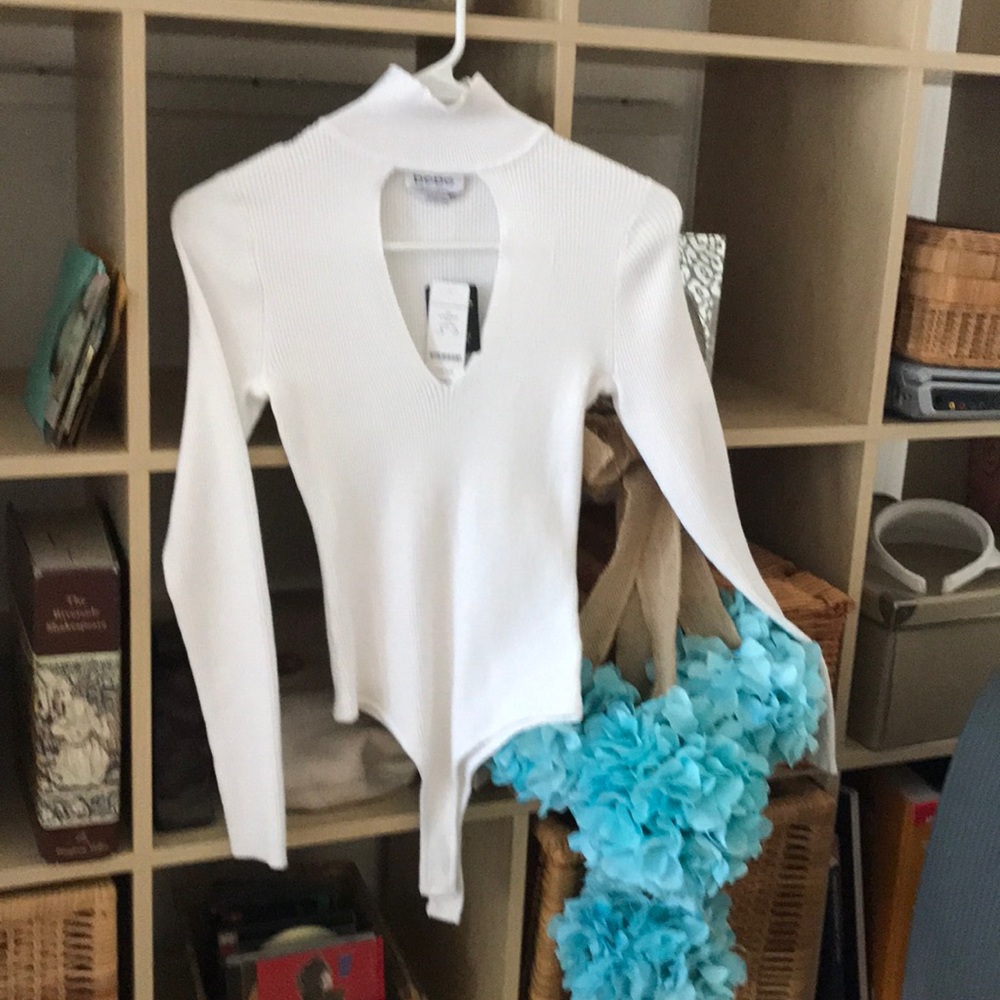 Bebe Bodysuit Turtleneck